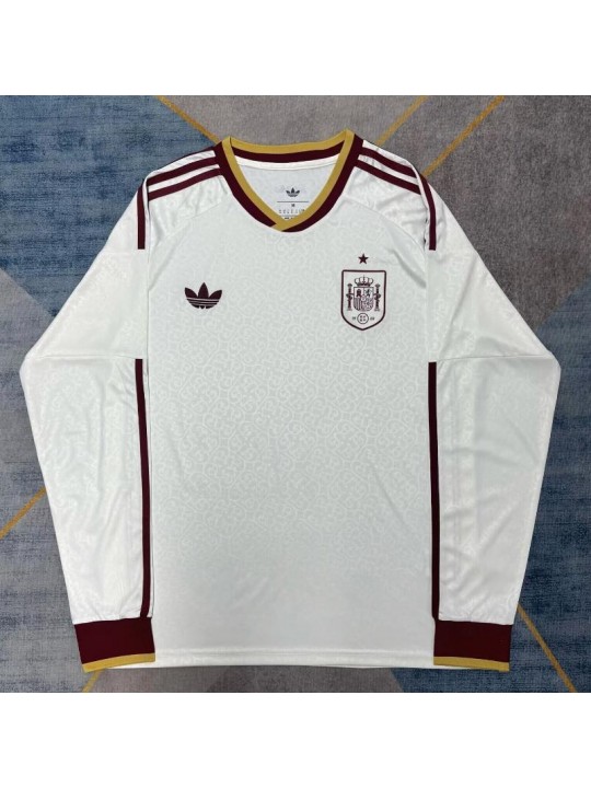 Camiseta España Copa del Mundo de 2ª Equipación 2026 ML Camiseta España Copa del Mundo de 2ª Equipación 2026 ML