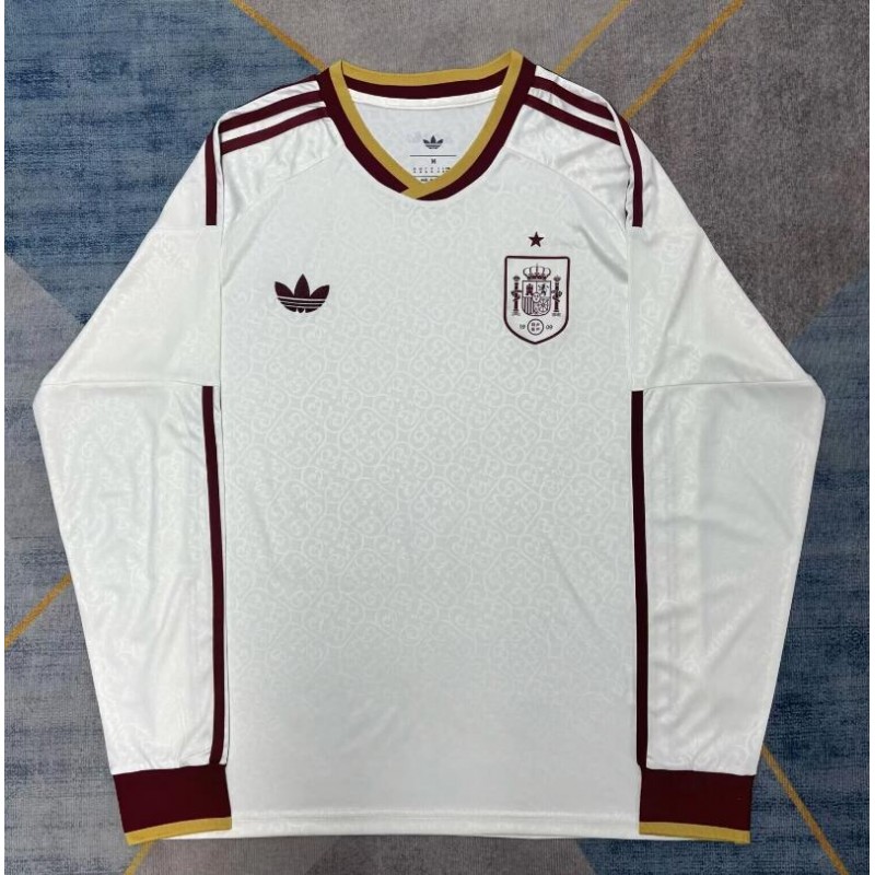 Camiseta España Copa del Mundo de 2ª Equipación 2026 ML Camiseta España Copa del Mundo de 2ª Equipación 2026 ML