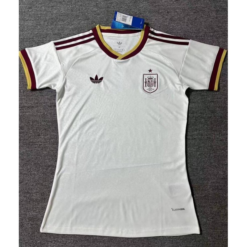 Camiseta España Copa del Mundo de 2ª Equipación 2026 Mujer Camiseta España Copa del Mundo de 2ª Equipación 2026 Mujer