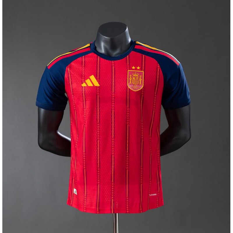Camiseta España 1ª Equipación 2026 Campeón 2 Estrellas Authentic Camiseta España 1ª Equipación 2026 Campeón 2 Estrellas Authentic