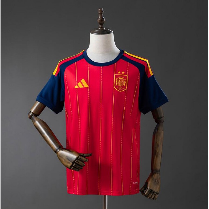 Camiseta España 1ª Equipación 2026 Campeón 2 Estrellas Camiseta España 1ª Equipación 2026 Campeón 2 Estrellas