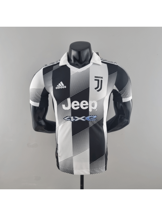 Camiseta 22/23 Juventus Edición Especial Blanco y Negro