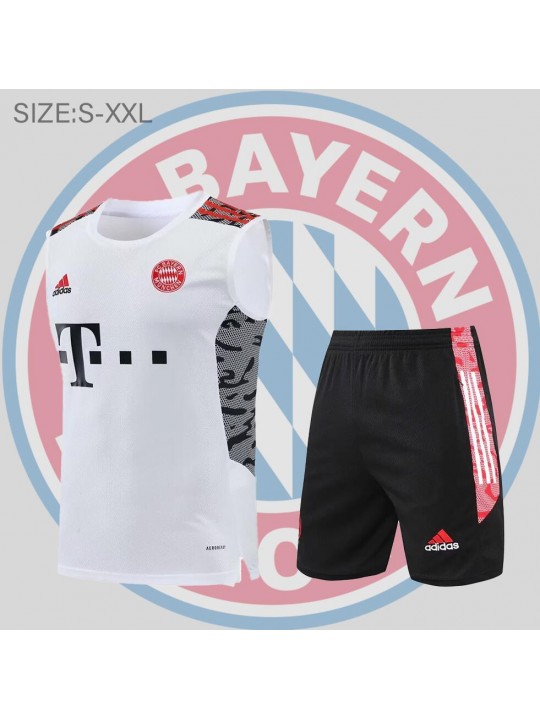 Camisetas Sin Mangas Bayern Munich 22/23 KIT Blanca