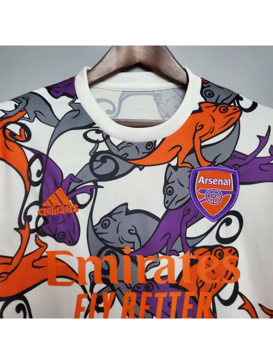 camisetas de Arsenal pre-match training suit 2020-2021
