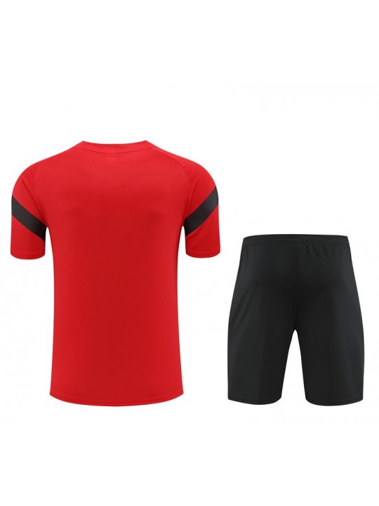 Camiseta AC Milan Training Kit Rojo 22/23 + Pantalones