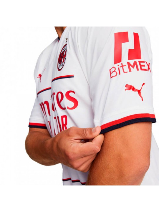 Camiseta Ac Milan Segunda Equipación Match 2022-2023 Niño
