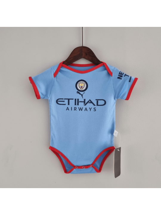 Miniconjunto Baby Manchester City Primera Equipación 22/23