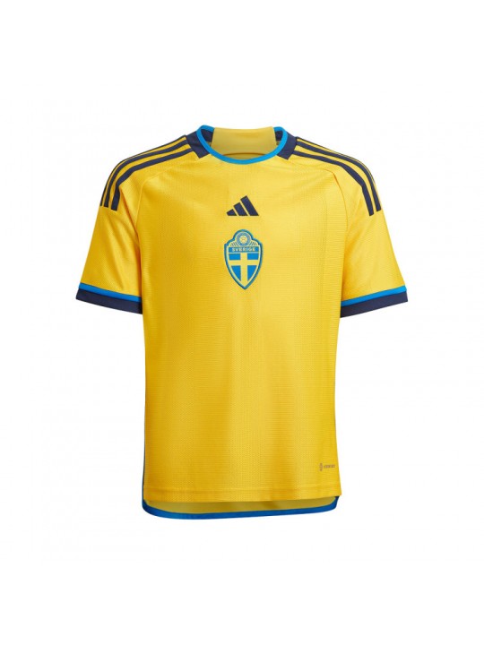 Camiseta Suecia Primera Equipación Mundial Qatar 2022