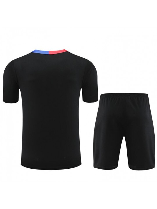 Camiseta FC b-arcelona Pre-Match 2023-2024 Negro + Pantalones