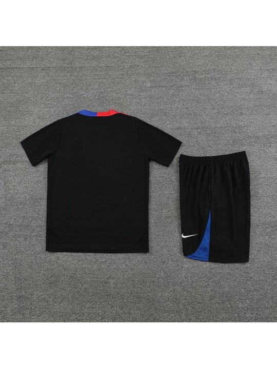 Camiseta FC b-arcelona Pre-Match 2023-2024 Negro + Pantalones