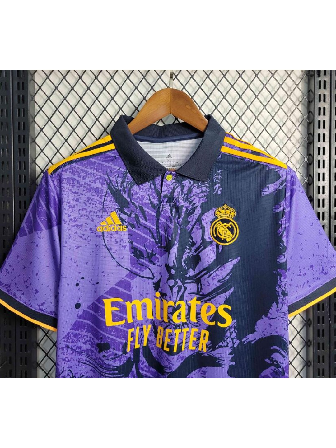 Camiseta Morada Playera Del Real Madrid Para Mujer Adidas Real
