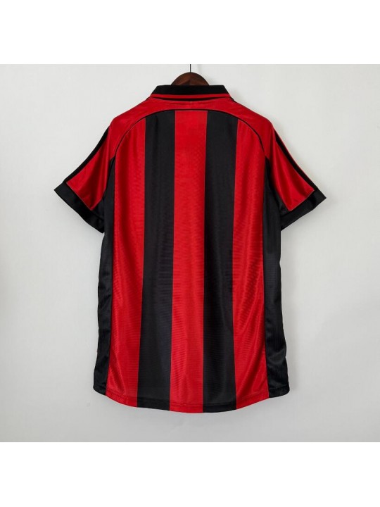 Camiseta Retro AC Milan Primera Equipación 98/99