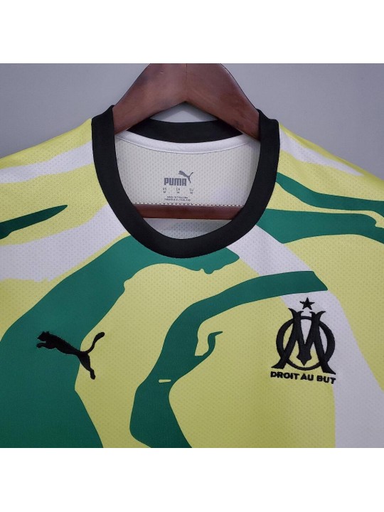 Camisetas Olympique Marseille "OM Africa" Edición especial 2021/2022  Blanco Amarillo Verde