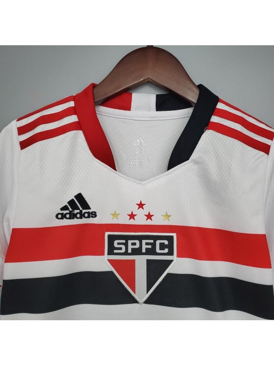 Camiseta Sao Paulo Fc Primera Equipación 2021-2022 Niño
