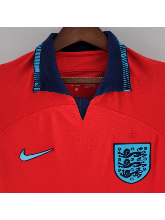 Camiseta Inglaterra Segunda Equipación Mundial Qatar 2022