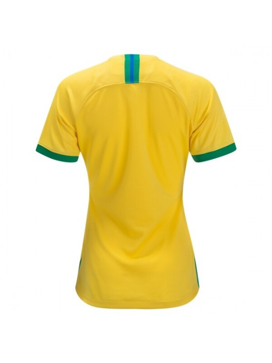Camiseta Brasil 1ª Equipación 2019 Mujer