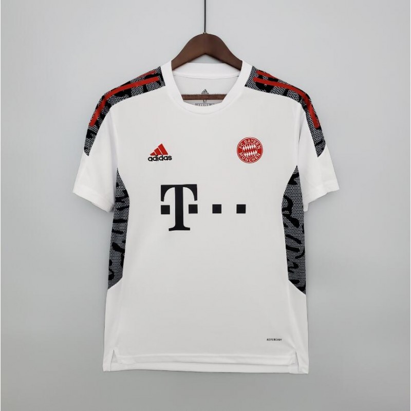 Camiseta FC Bayern 2021/2022 Training Blanco