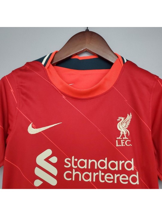 Camiseta Liverpool 1ª Equipación 2021/2022 Niño