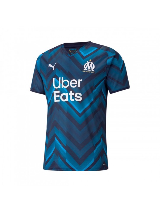 Camiseta Olympique de Marsella Segunda Equipación 2021-2022