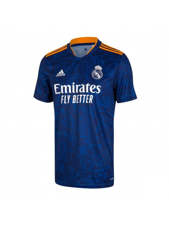 Camiseta Real Madrid Segunda Equipación 2021-2022 Niño