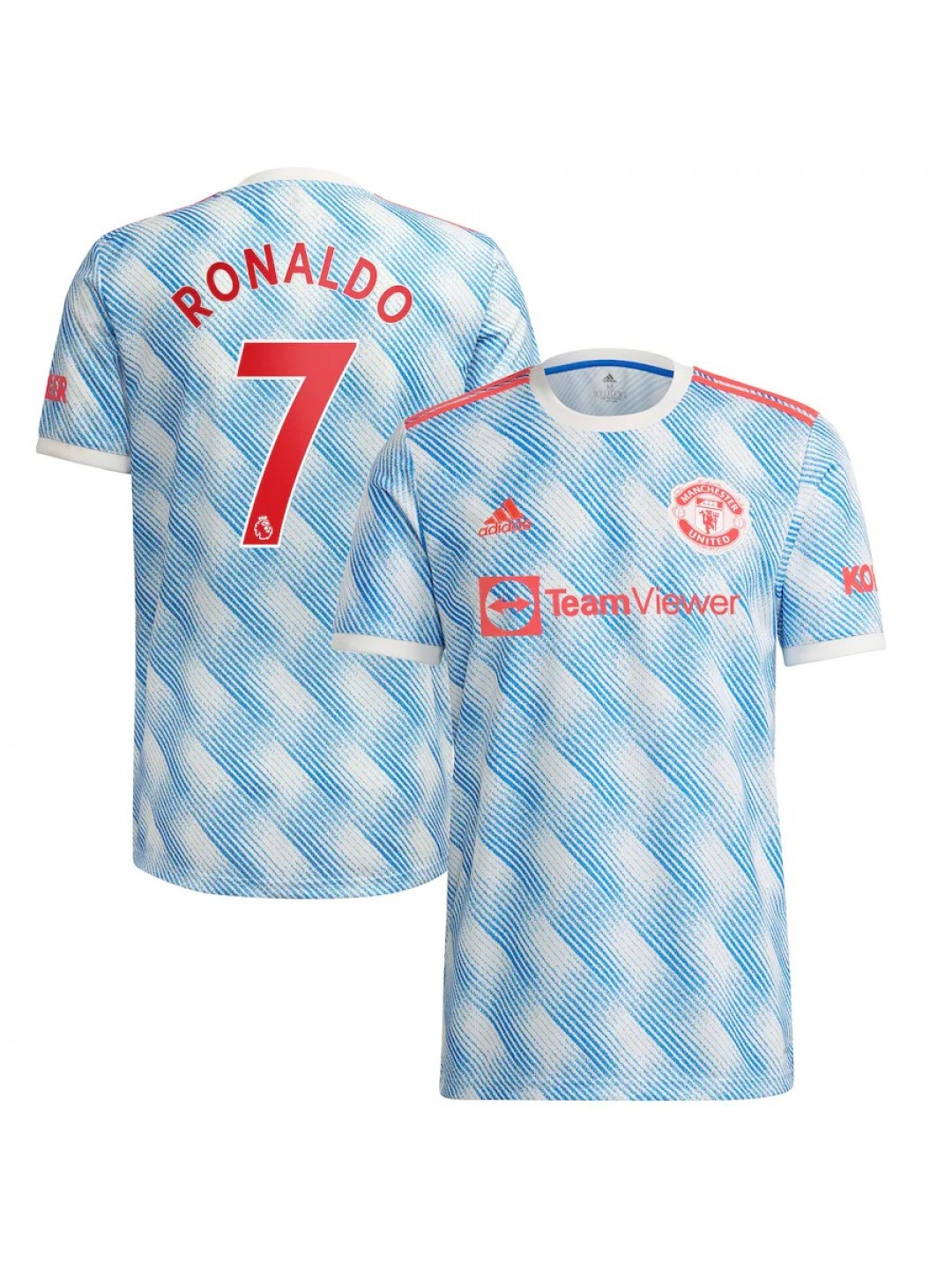 Camiseta de Entrenamiento Manchester United 2021-2022 Blanco