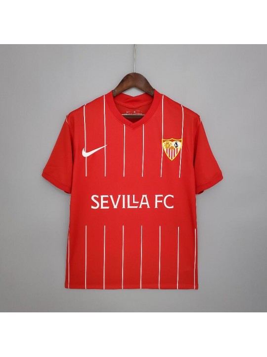 Camiseta Sevilla FC Segunda Equipación 2021/2022 Niño