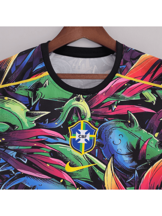 Camiseta Brasil Edición Especial Camo 2022