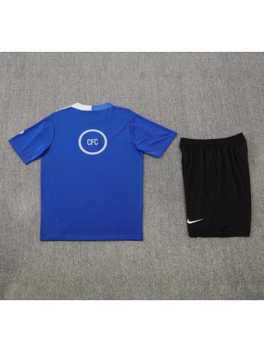 Camiseta Chelsea (Hombre/Niño) Pre-Match 25/26 + Pantalones