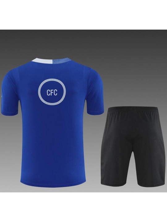 Camiseta Chelsea (Hombre/Niño) Pre-Match 25/26 + Pantalones