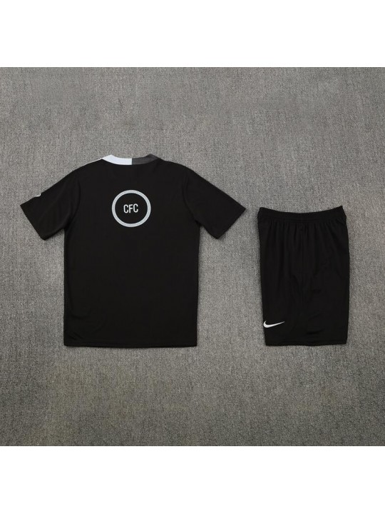 Camiseta Chelsea Pre-Match (Hombre/Niño) 25/26 + Pantalones Camiseta Chelsea Pre-Match (Hombre/Niño) 25/26 + Pantalones