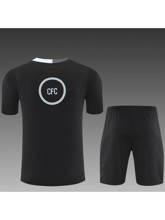 Camiseta Chelsea Pre-Match (Hombre/Niño) 25/26 + Pantalones Camiseta Chelsea Pre-Match (Hombre/Niño) 25/26 + Pantalones