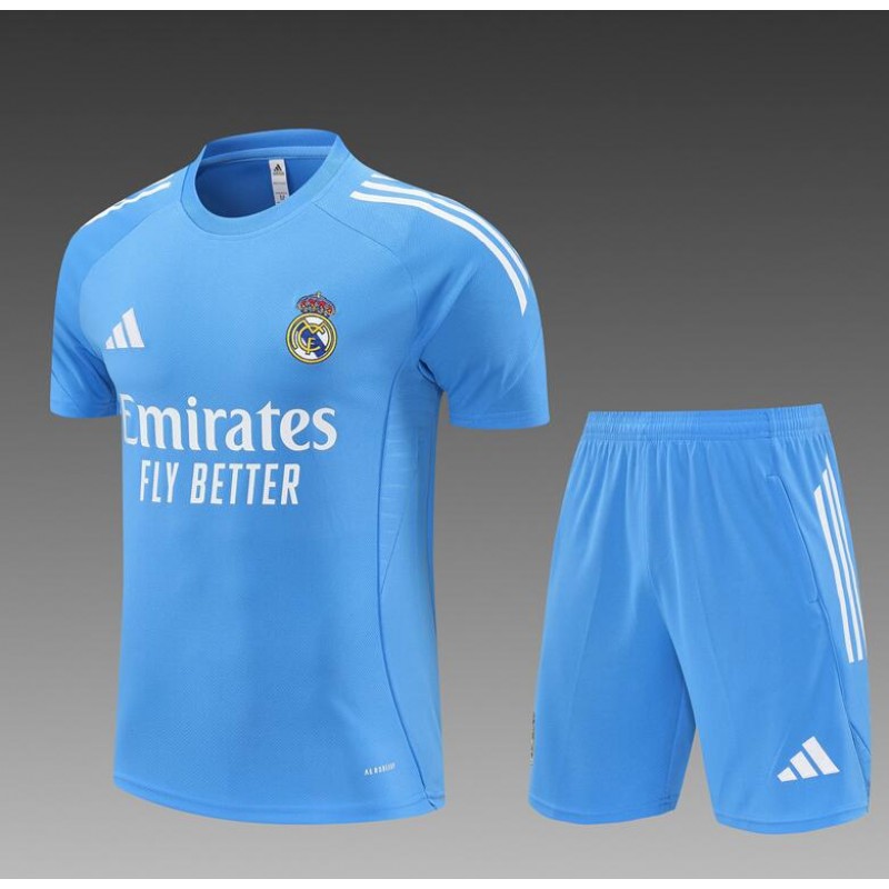 Camiseta Real Madrid (Hombre/Niño) Azul 25/26 + Pantalones