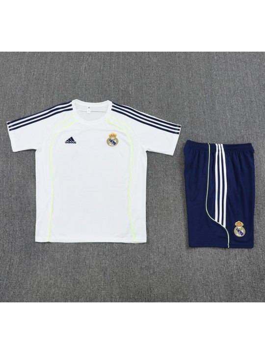 Camiseta Real Madrid (Hombre/Niño) Blanco 2025/2026 + Pantalones