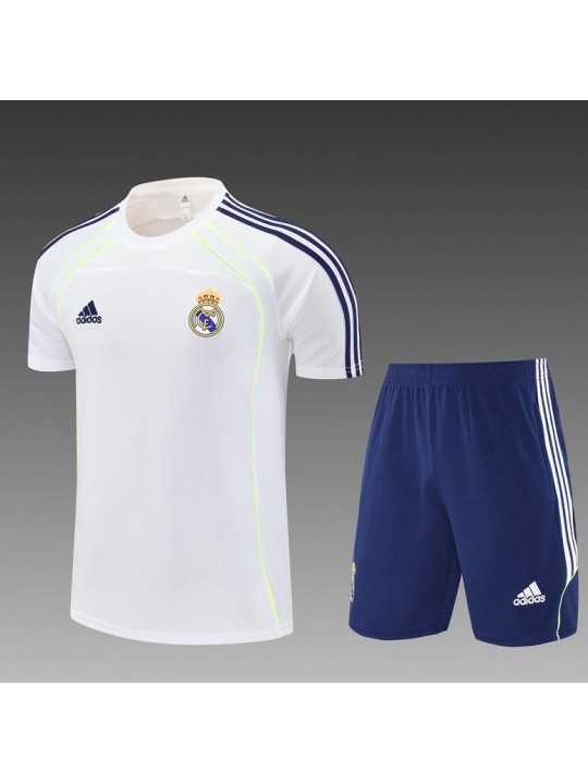 Camiseta Real Madrid (Hombre/Niño) Blanco 2025/2026 + Pantalones