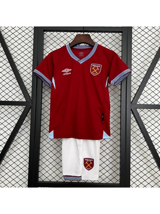 Camiseta West Ham United 1ª Equipación 25/26 Niño Camiseta West Ham United 1ª Equipación 25/26 Niño