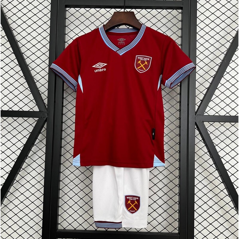 Camiseta West Ham United 1ª Equipación 25/26 Niño Camiseta West Ham United 1ª Equipación 25/26 Niño