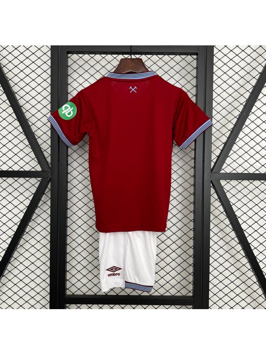 Camiseta West Ham United 1ª Equipación 25/26 Niño Camiseta West Ham United 1ª Equipación 25/26 Niño