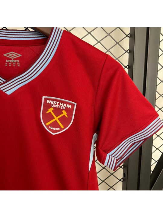 Camiseta West Ham United 1ª Equipación 25/26 Niño Camiseta West Ham United 1ª Equipación 25/26 Niño