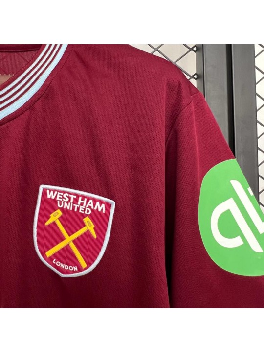 Camiseta West Ham United 1ª Equipación 25/26 Camiseta West Ham United 1ª Equipación 25/26