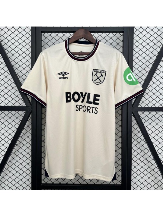Camiseta West Ham United 2ª Equipación 25/26