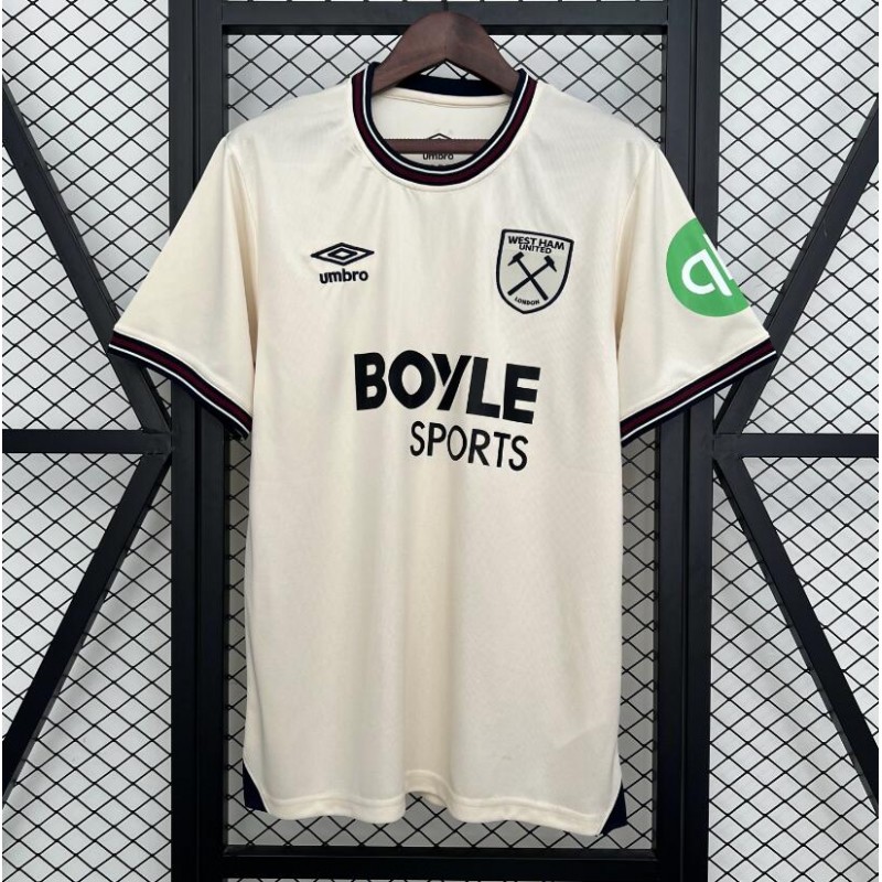 Camiseta West Ham United 2ª Equipación 25/26