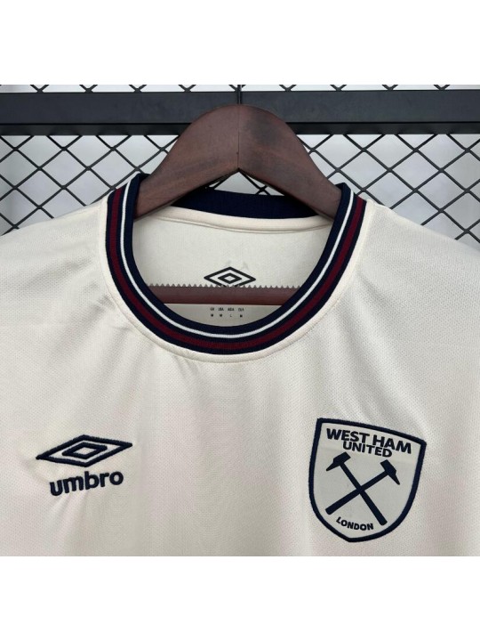 Camiseta West Ham United 2ª Equipación 25/26