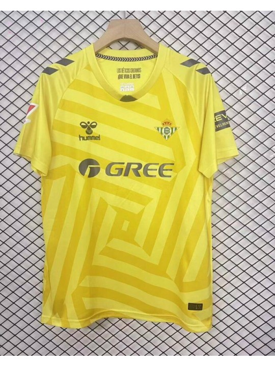 Camiseta Real Betis Portero 25/26 Amarillo Camiseta Real Betis Portero 25/26 Amarillo