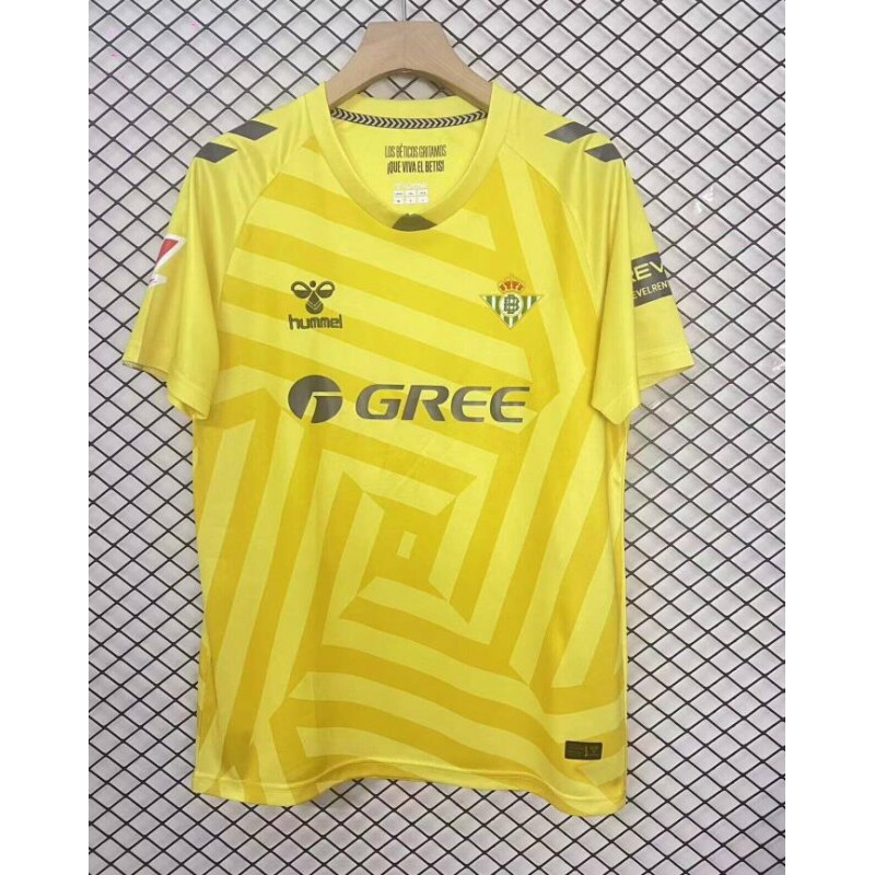 Camiseta Real Betis Portero 25/26 Amarillo Camiseta Real Betis Portero 25/26 Amarillo