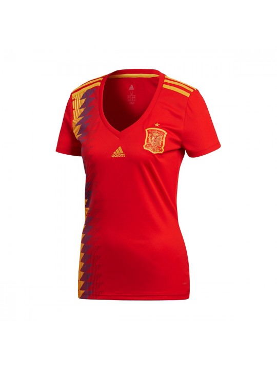 Camiseta España 1ª Equipación 2018 Mujer