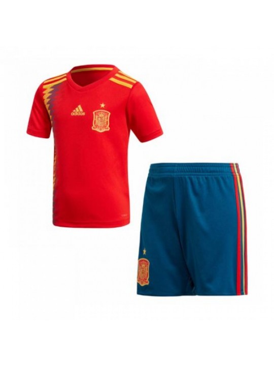 Conjunto De Camiseta España 1ª Equipación 2018 Niño 