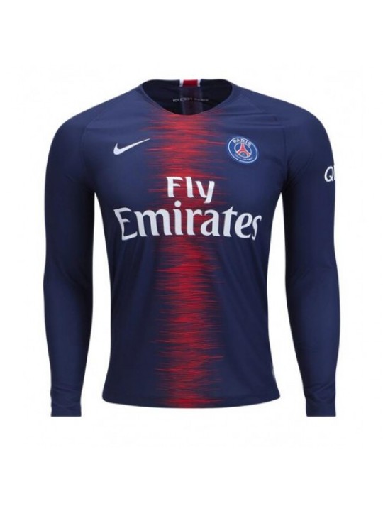 Camiseta 1a Equipación Paris Saint-Germain 18-19 Sleeve De Manga Larga