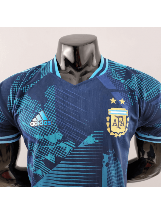 camiseta Argentina 2022 Edición Conmemorativa Azul