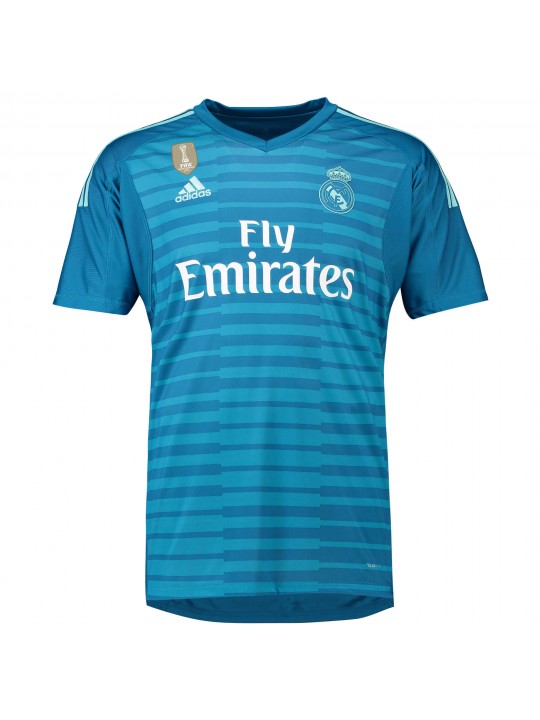Camiseta de portero de la 2ª equipación del Real Madrid 2018-19