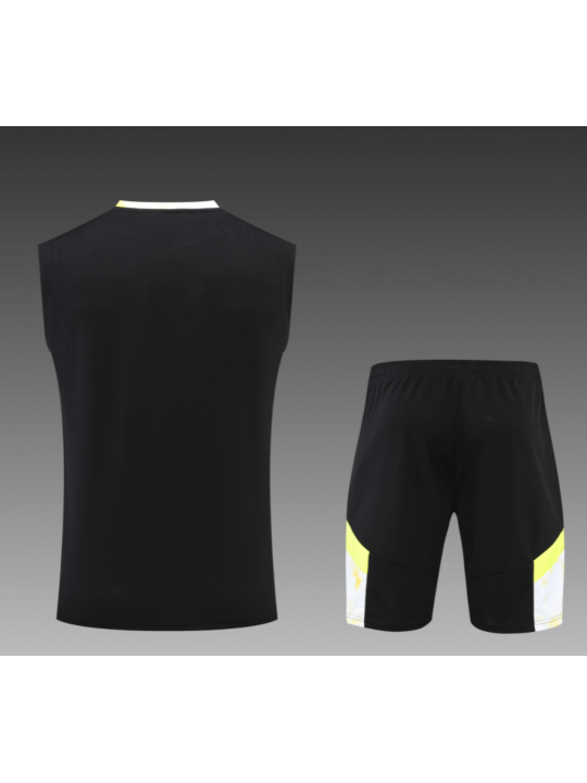 Camiseta De Fútbol Sin Mangas Borussia Dortmund Pre-Match 22/23 + Pantalones